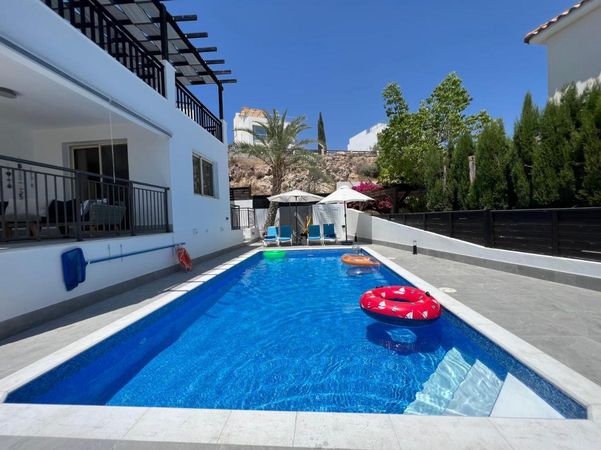 Villa Marina Sea-View Private Pool Peyia Dış mekan fotoğraf