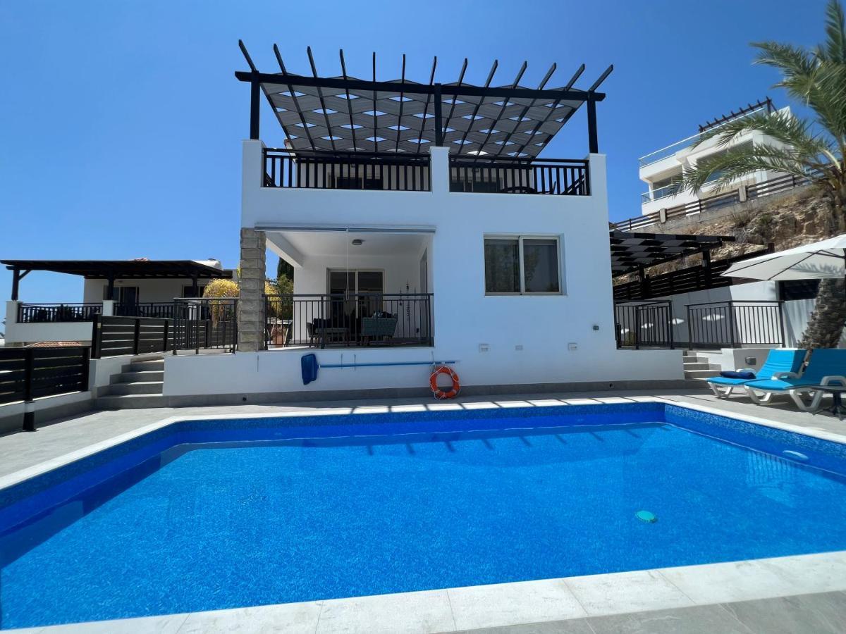 Villa Marina Sea-View Private Pool Peyia Dış mekan fotoğraf