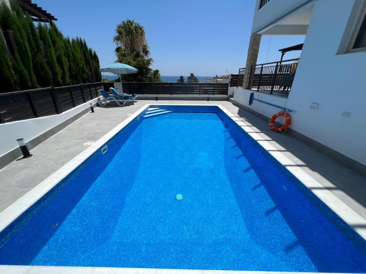 Villa Marina Sea-View Private Pool Peyia Dış mekan fotoğraf