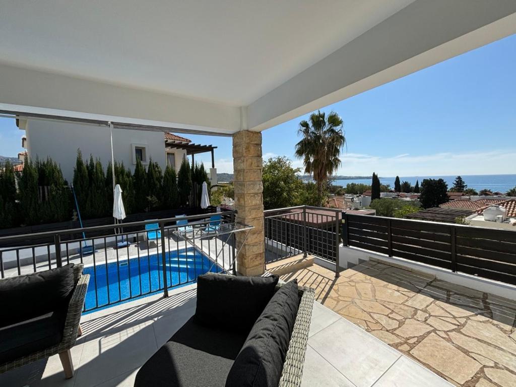 Villa Marina Sea-View Private Pool Peyia Dış mekan fotoğraf