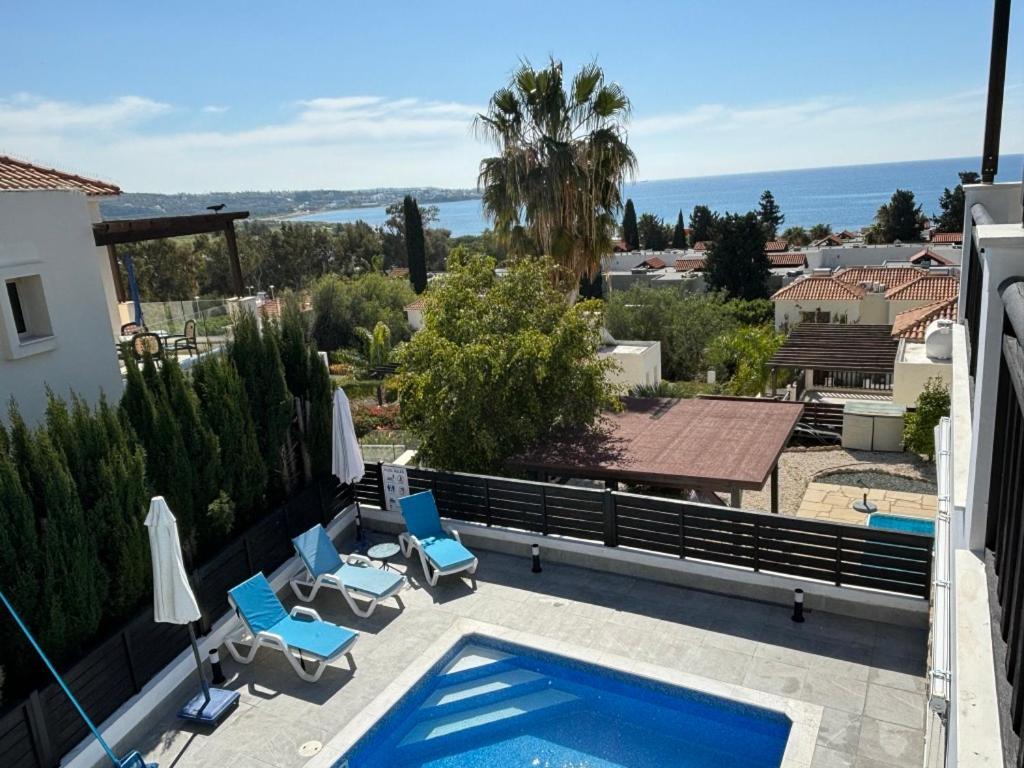 Villa Marina Sea-View Private Pool Peyia Dış mekan fotoğraf